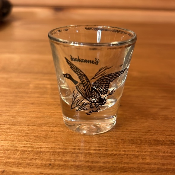 Vintage 1960s 3 Gamebird Silver Rimmed Shot Glasses - Grouse Pheasant Canvasback - Picture 9 of 10